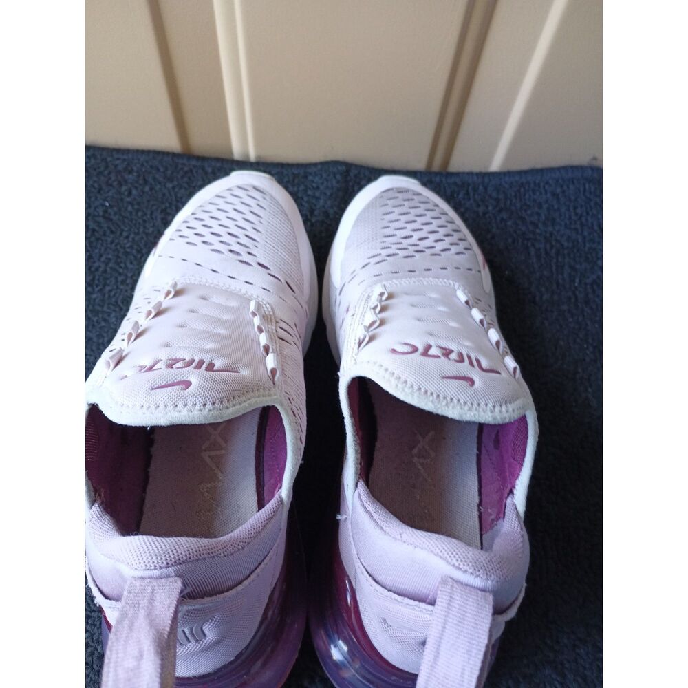Nike Air Max 270 Women's Sneakers – Light Pink/Dusty Plum – Size 7.5 - Picture 3 of 7